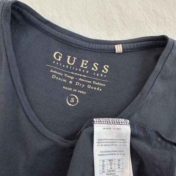 Guess V-Neck Tee - Picture 6 of 7